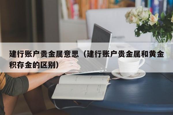 建行账户贵金属意思（建行账户贵金属和黄金积存金的区别）